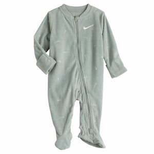 Nike Velour Footie in Sage Green